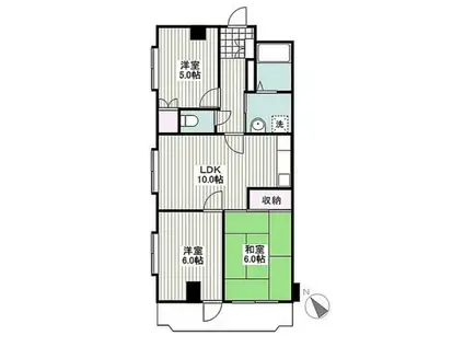 C CASA 湘南藤沢(3LDK/1階)の間取り写真