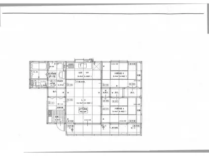 京浜東北・根岸線 川口駅 徒歩19分 2階建 築21年(2LDK)の間取り写真