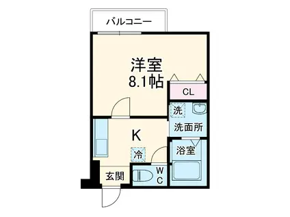 フジパレス千林5番館(1K/1階)の間取り写真