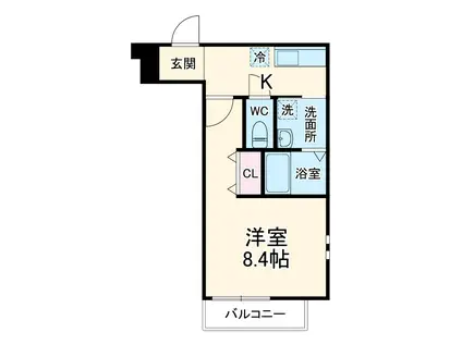 フジパレス千林5番館(1K/1階)の間取り写真