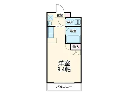 KS TOWER (ワンルーム/5階)の間取り写真