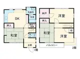 名鉄名古屋本線 中京競馬場前駅 徒歩17分 2階建 築39年