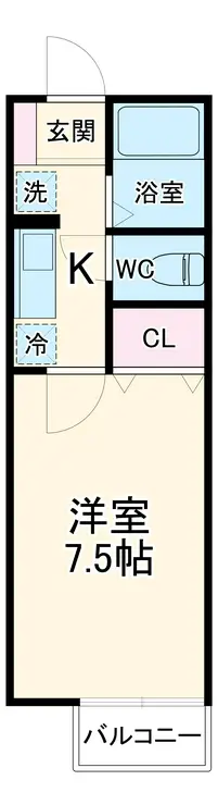 サンモール 1階階 間取り
