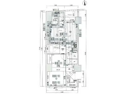 ライオンズマンション八王子シティ壱番館(1LDK/4階)の間取り写真