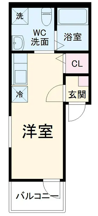 Shalom大久保 3階階 間取り