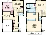 東京都新宿線 瑞江駅 徒歩38分 2階建 築1年