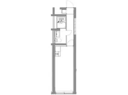 ジェノヴィア大山(ワンルーム/3階)の間取り写真