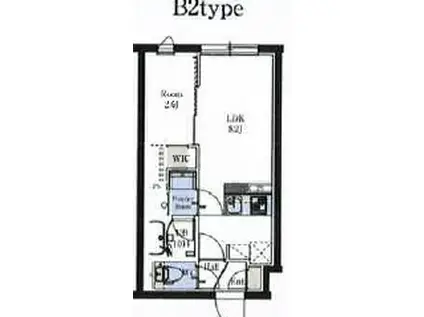 プロスタイルウェルス東武練馬Ⅱ(1LDK/3階)の間取り写真