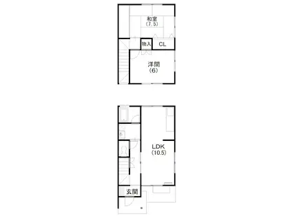 レジェンドA(2LDK)の間取り写真