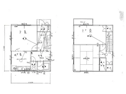 東海道本線 藤枝駅 徒歩15分 2階建 築37年(3DK)の間取り写真