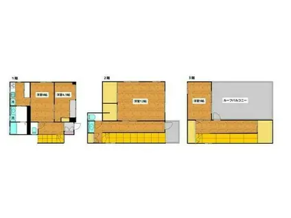 京成電鉄本線 京成八幡駅 徒歩6分 3階建 築25年(4K)の間取り写真