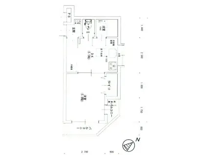 スターハイツ西荻窪(1DK/1階)の間取り写真