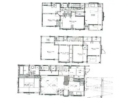 東急田園都市線 高津駅(神奈川) 徒歩2分 3階建 築23年(5SLDK)の間取り写真