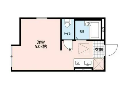 PRIMERA川崎(ワンルーム/2階)の間取り写真