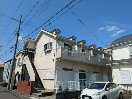 サザンハイツ(1K/2階)の外観写真