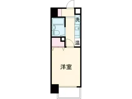 クラッセ国際コーポ池袋(1K/3階)の間取り写真