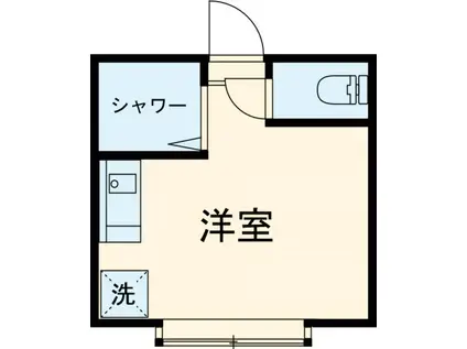 アーバンプレイス明大前(ワンルーム/1階)の間取り写真