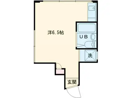 フジビル(ワンルーム/3階)の間取り写真