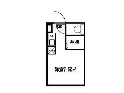 アーバンプレイス東高円寺Ⅴ(ワンルーム/1階)の間取り写真