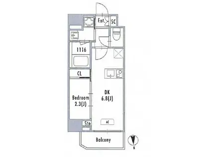 GRAN PASEO蒲田Ⅲ(1DK/4階)の外観写真