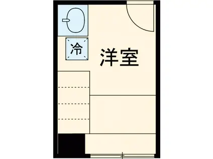 MARUI TOCLUS吉祥寺(ワンルーム/2階)の間取り写真