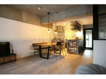 日商岩井鷺沼マンション(2SLDK/2階)の居間写真