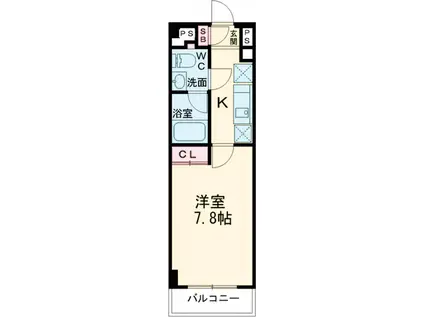 藤和亀有コープ(2K/9階)の間取り写真