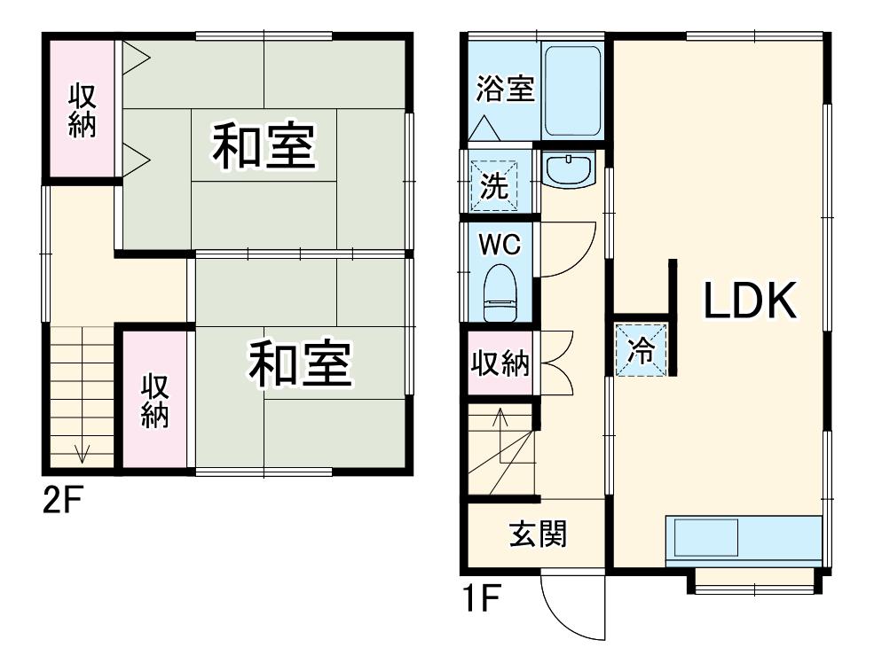 内房線 八幡宿駅 徒歩41分 2階建 築64年