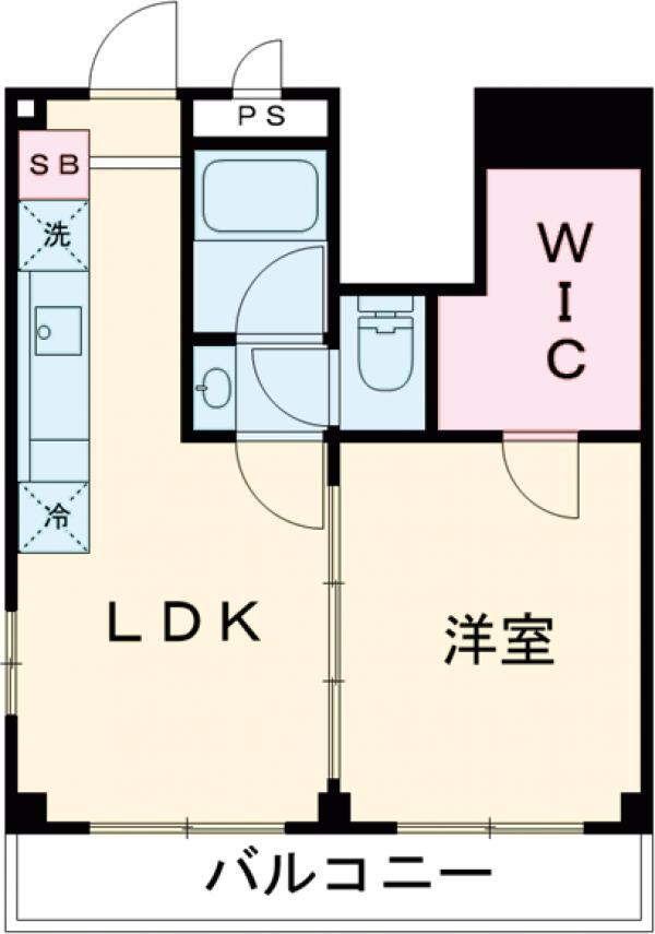 セーイ ピアツェッタ(1LDK/2階)の間取り写真