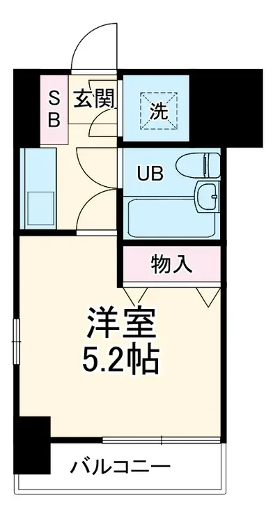 NICアーバンスピリッツ横浜反町 7階階 間取り