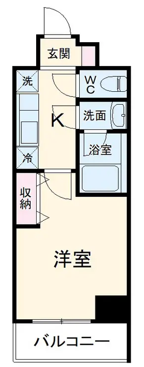 パロス・コート 3階階 間取り