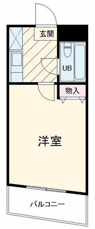 ソラール堀江 3階階 間取り