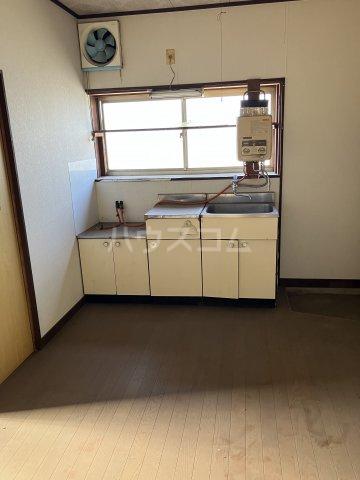 小美玉市タウンハウス(2DK/1階)のキッチン写真