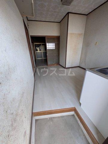 小美玉市タウンハウス(2DK/1階)の居間写真