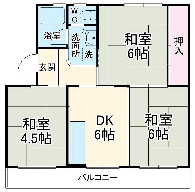 高津団地6街区16棟