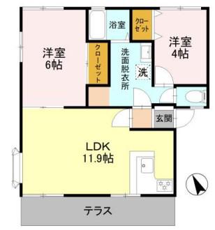 ライフタウニ—C街区 2号棟