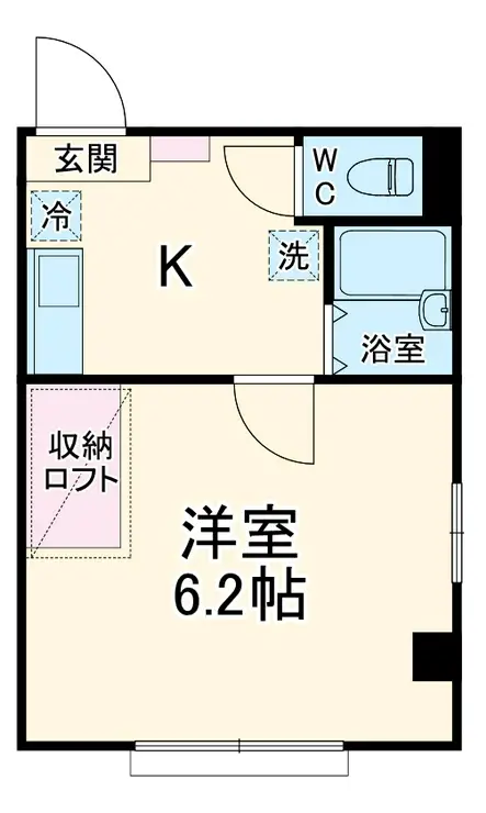 プラージュ幕張 3階階 間取り
