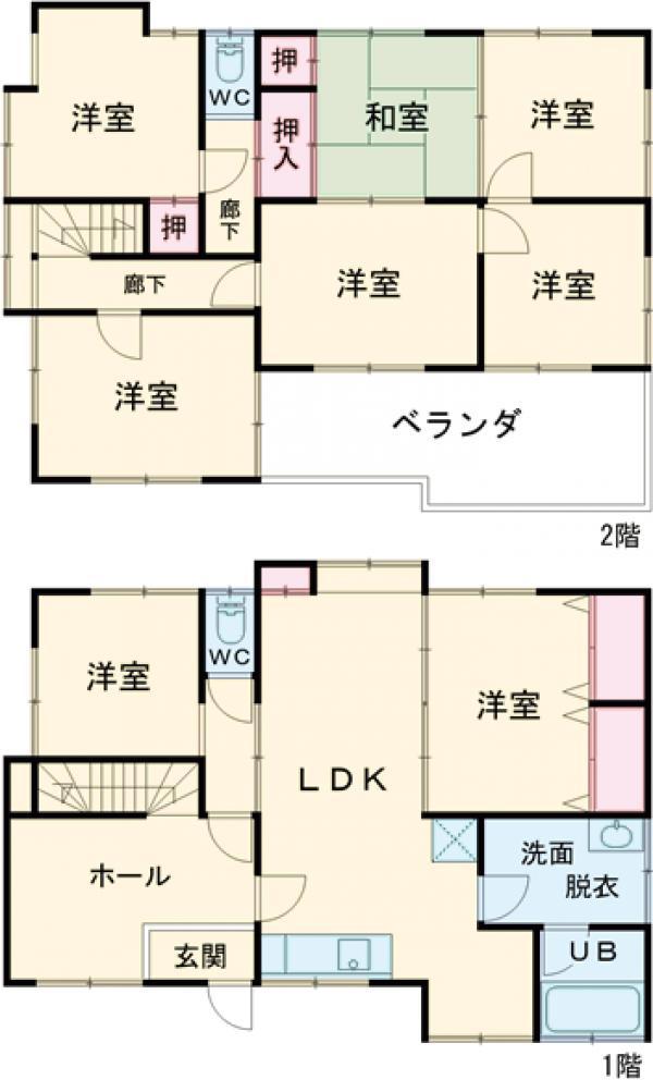 上毛電気鉄道上毛線 中央前橋駅 徒歩34分 2階建 築63年