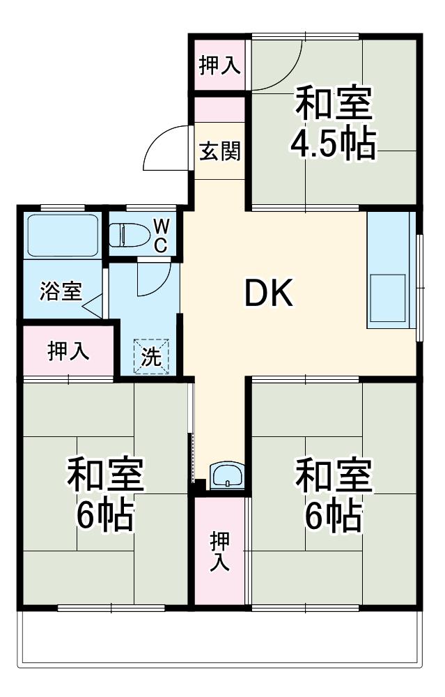 ハイツ河原D棟