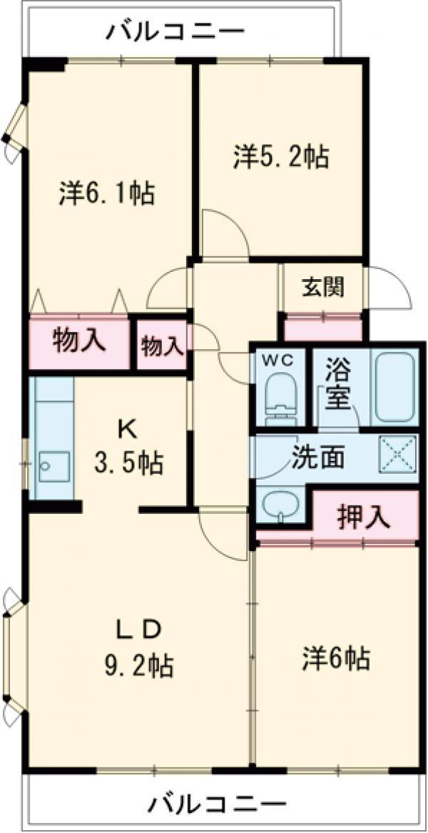 ルミエール緑岡B
