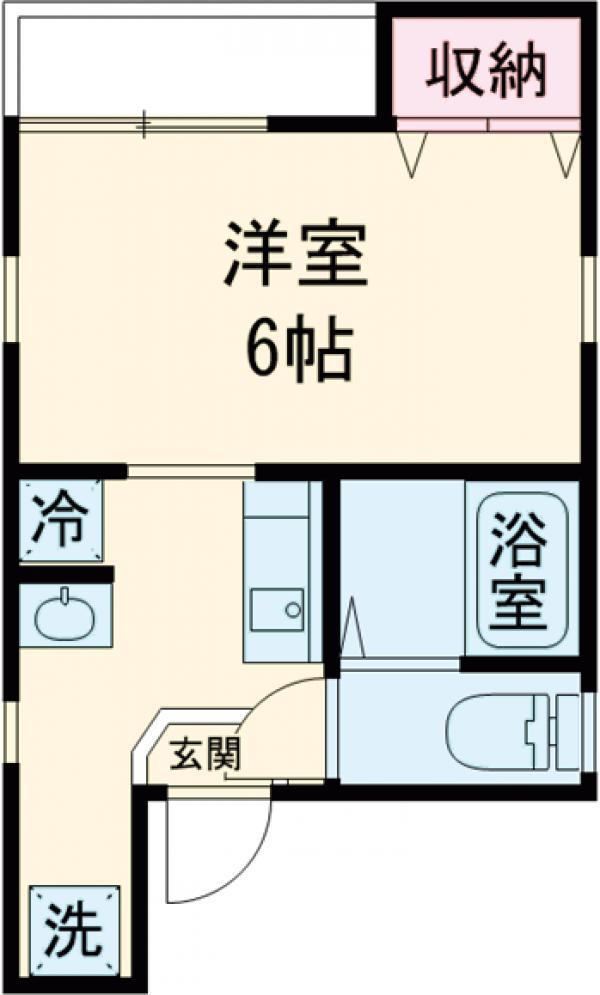NS-GATE 青井 FIRST(1K/3階)の間取り写真