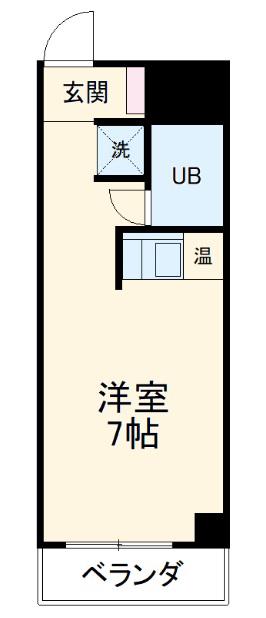 キャッスルミニ神宮(ワンルーム/6階)の間取り写真