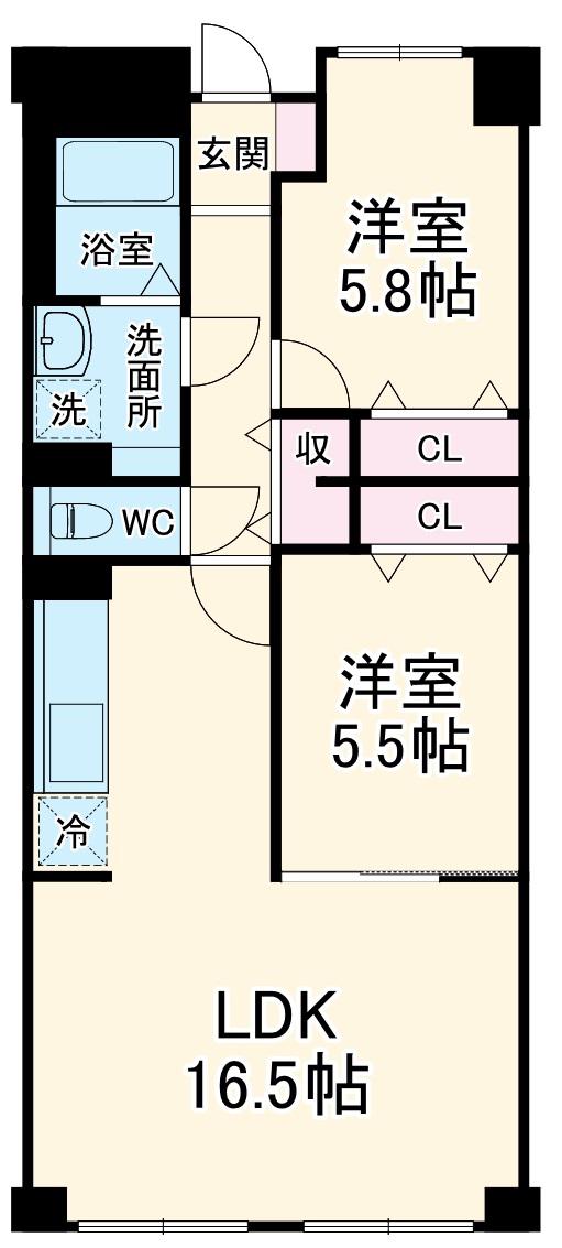 ローレルハイツ北天満2号棟