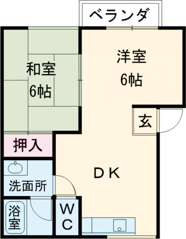 落合ハイツ B