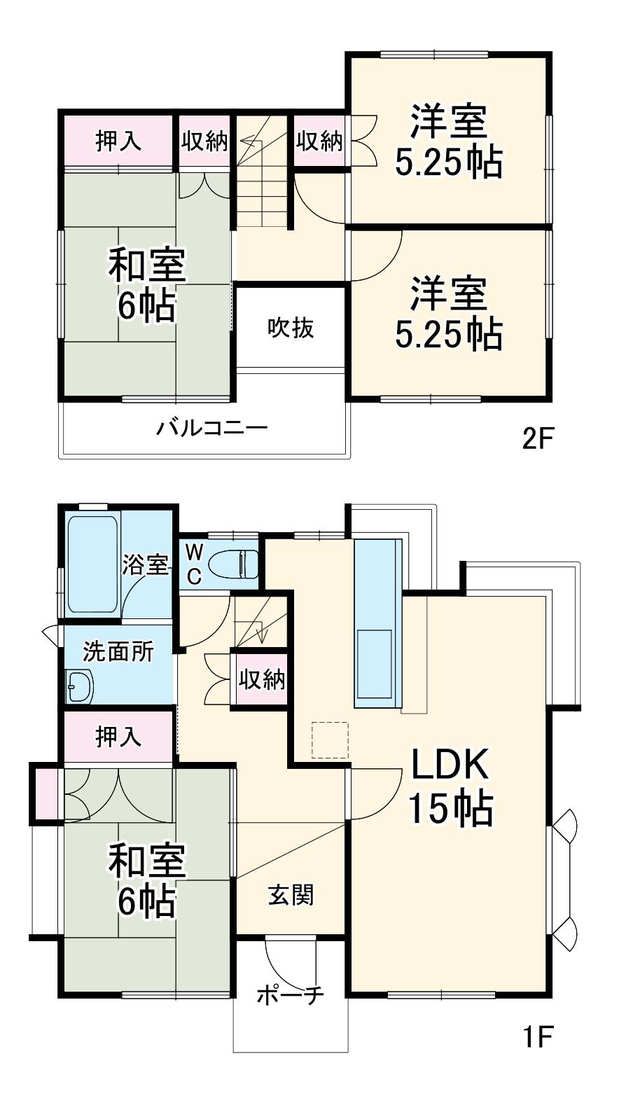 高崎線 鴻巣駅 徒歩26分 2階建 築39年