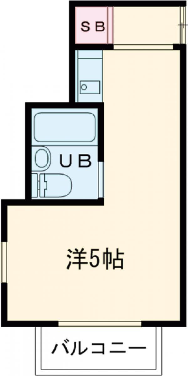 コート桜上水(ワンルーム/3階)の間取り写真