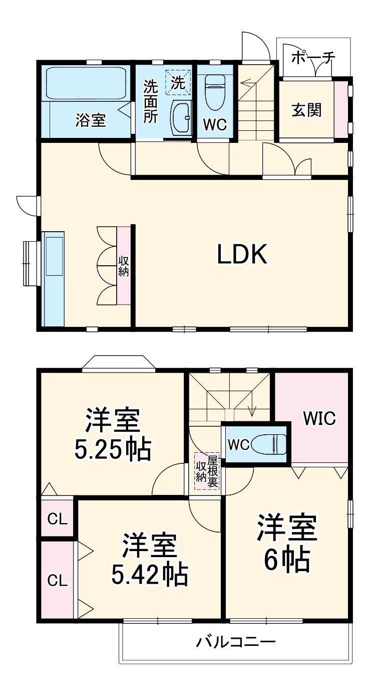 小田急電鉄江ノ島線 善行駅 徒歩55分 2階建 築26年