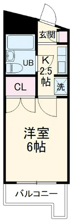 ファースト・アヴェニュー 5階階 間取り