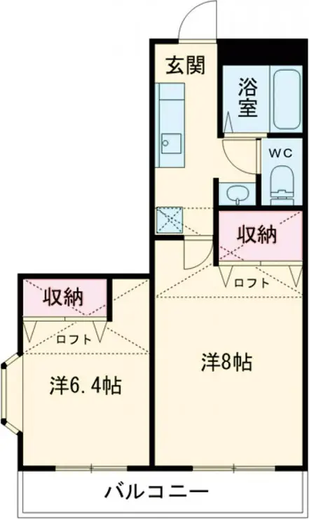 シャトレジョージタウン 4階階 間取り