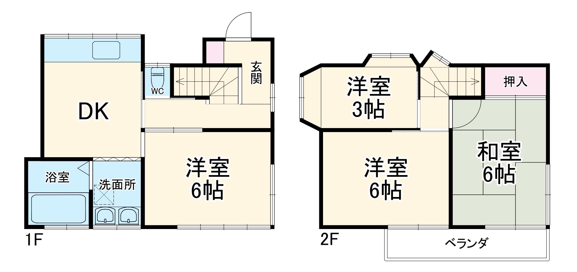 東京地下鉄東西線 行徳駅 徒歩13分 2階建 築37年
